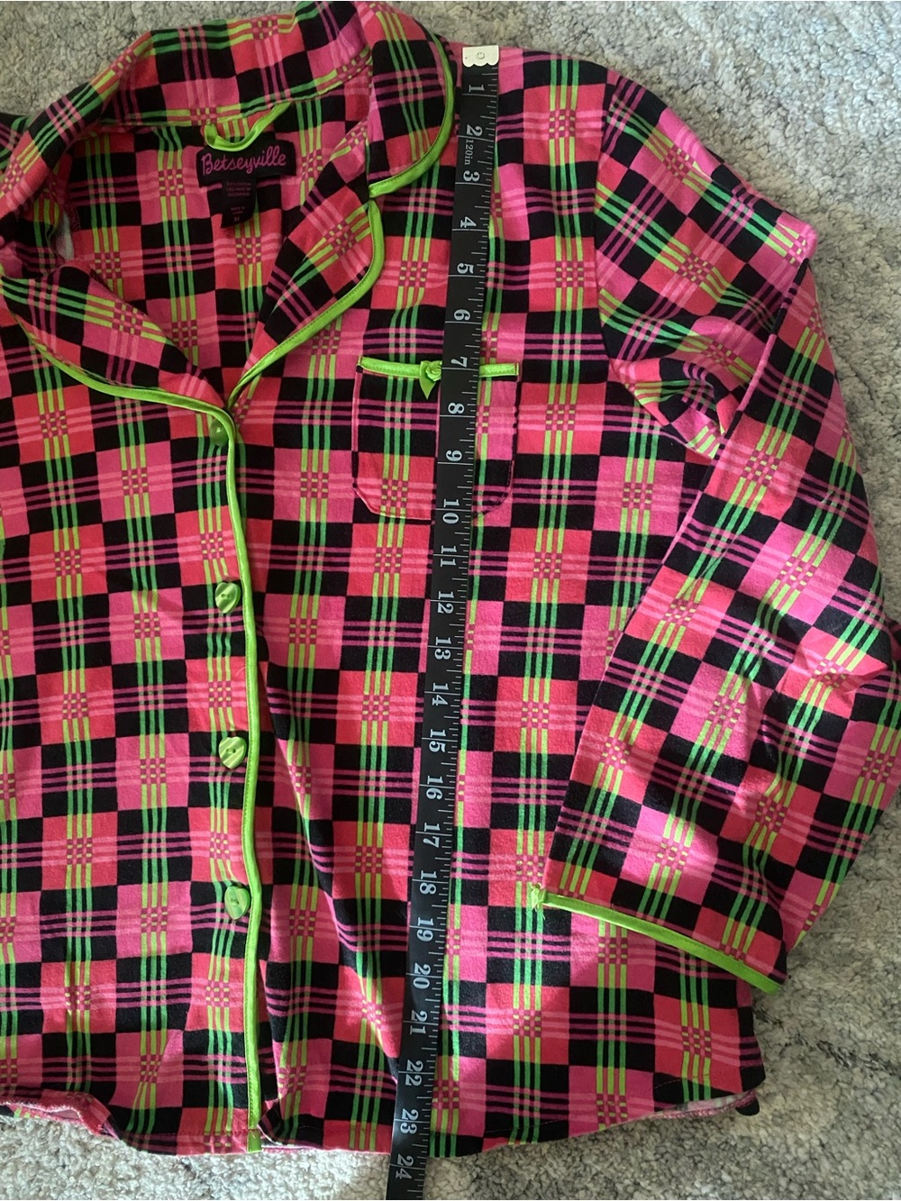 Betseyville Pajama Set Size XL 💕💚 - Picture 10 of 10